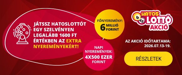 Júliusi Hatoslottó akció
