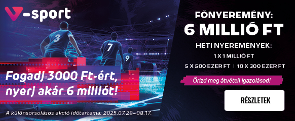 TM V-sport nyereményjáték július