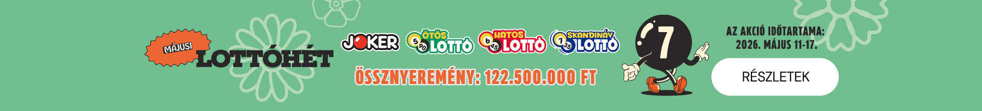 Májusi lottóhét