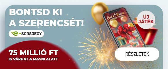 Óriási Ajándék+ E-sorsjegy Extra