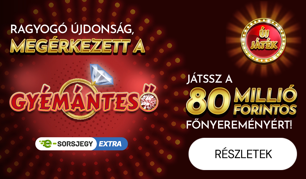 Gyémánteső e-sorsjegy extra mobil