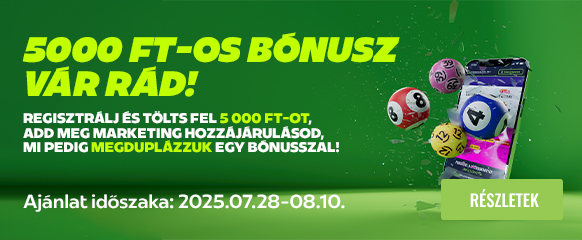 Bet júliusi regisztrációs bónusz