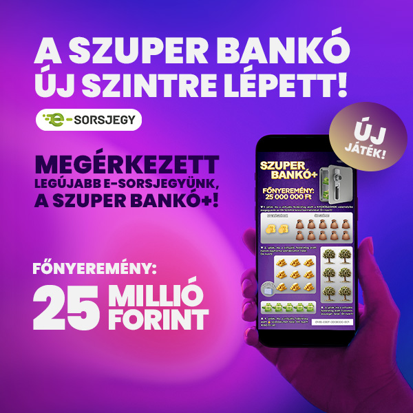 Szuper Bankó Plusz játék képe a szerencsejáték online platformon