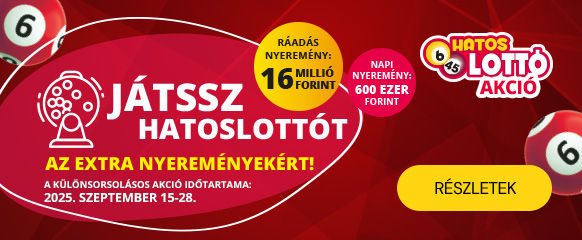Hatoslottó akció