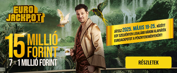 Májusi Eurojackpot akció